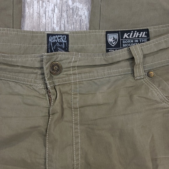 KUHL Pants Mens 40x30 Revolvr Utility Hiking Green Outdoor Workwear - Picture 6 of 10